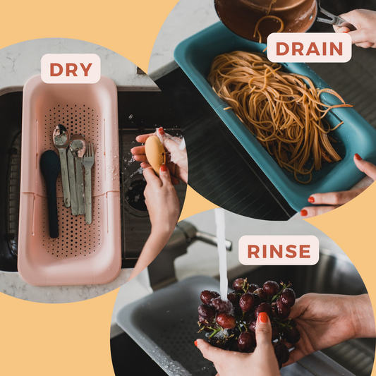 With a sturdy colander, you can effortlessly strain pasta, rinse vegetables, and drain canned goods without the hassle of juggling pots and lids.