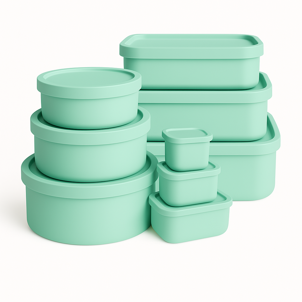 Silicone Food Storage Set