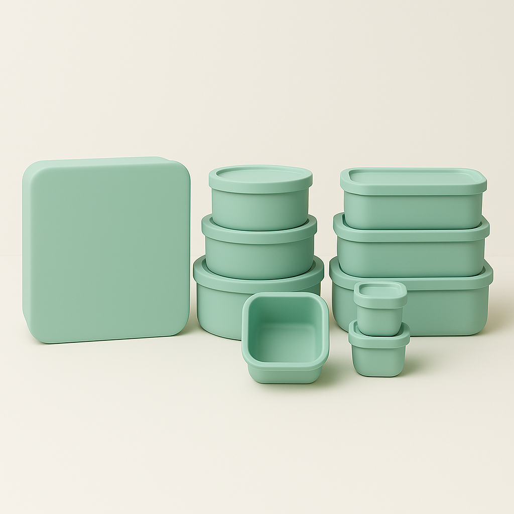 Silicone Food Storage Set