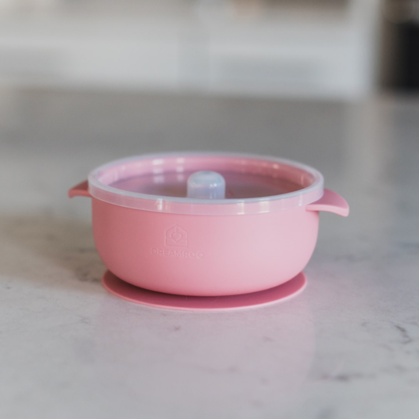 Baby Suction Bowl with Lid
