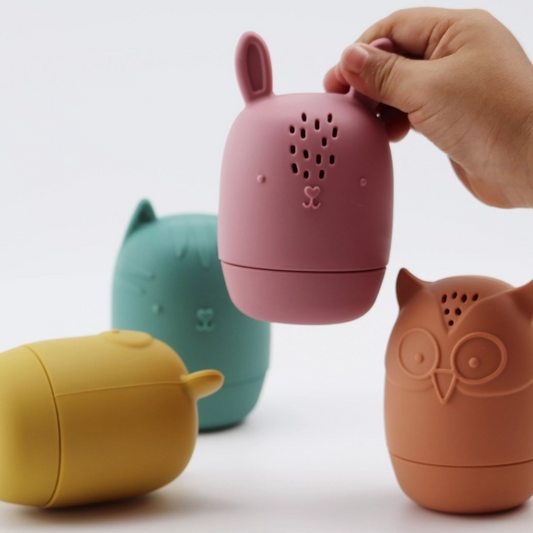 Animal Bath Toys | 4pc Sprinkler Toy Set