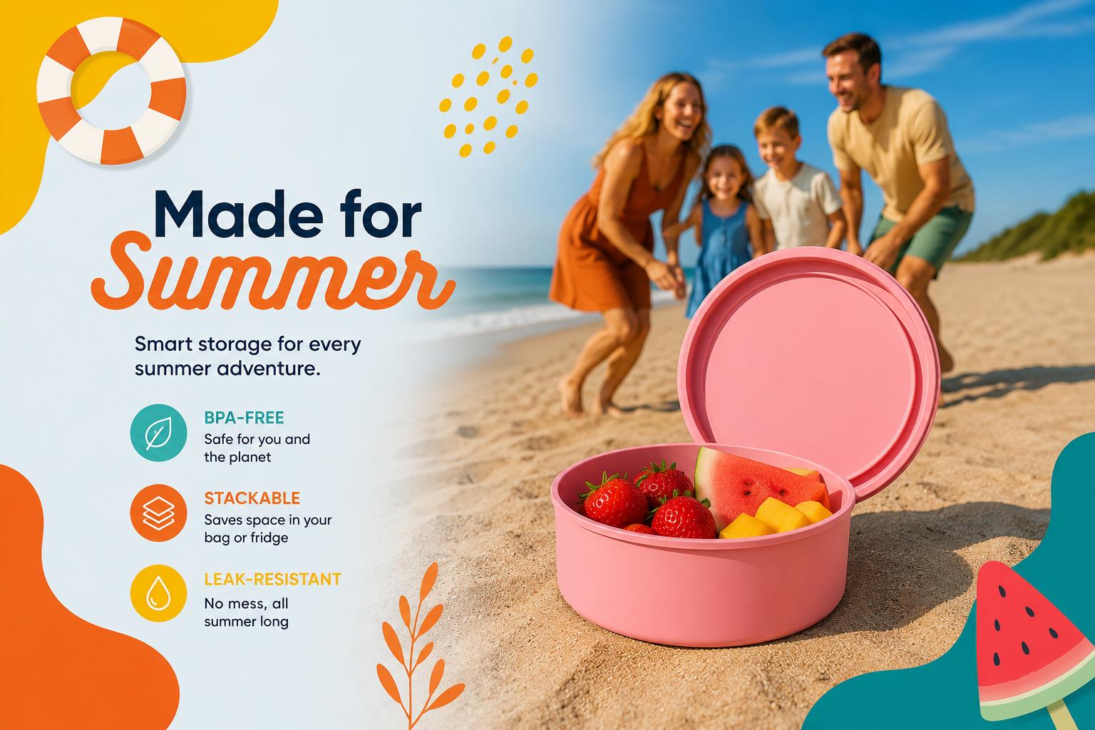 Why Summer Is the Best Time to Ditch Plastic Food Storage for Good