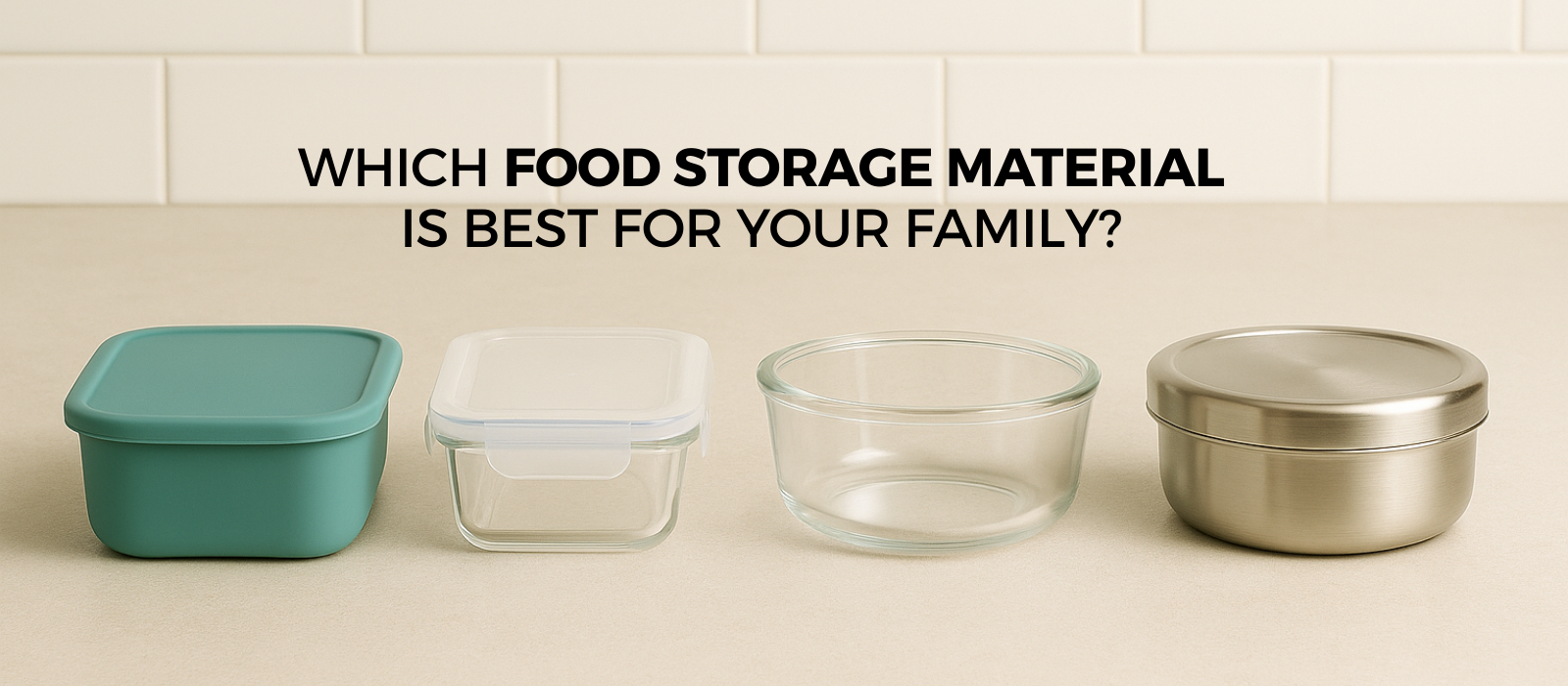 Which Food Storage Material is Best for Your Family? – Dreamroo