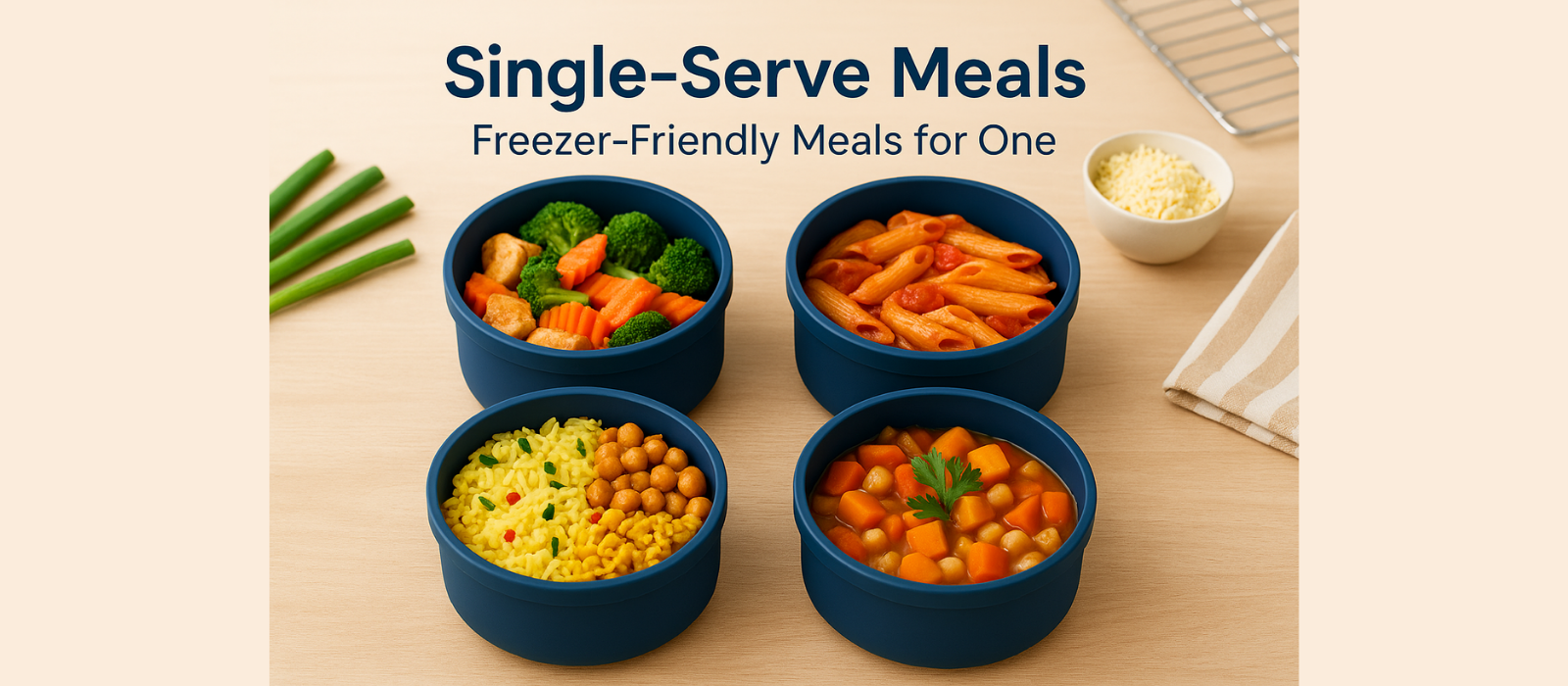 Single-Serve Meals: Freezer-Friendly Meals for One (That Actually Taste Great!)