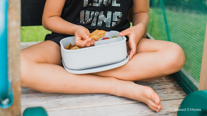 Dreamroo's Bento Boxes are great for snacks on the go