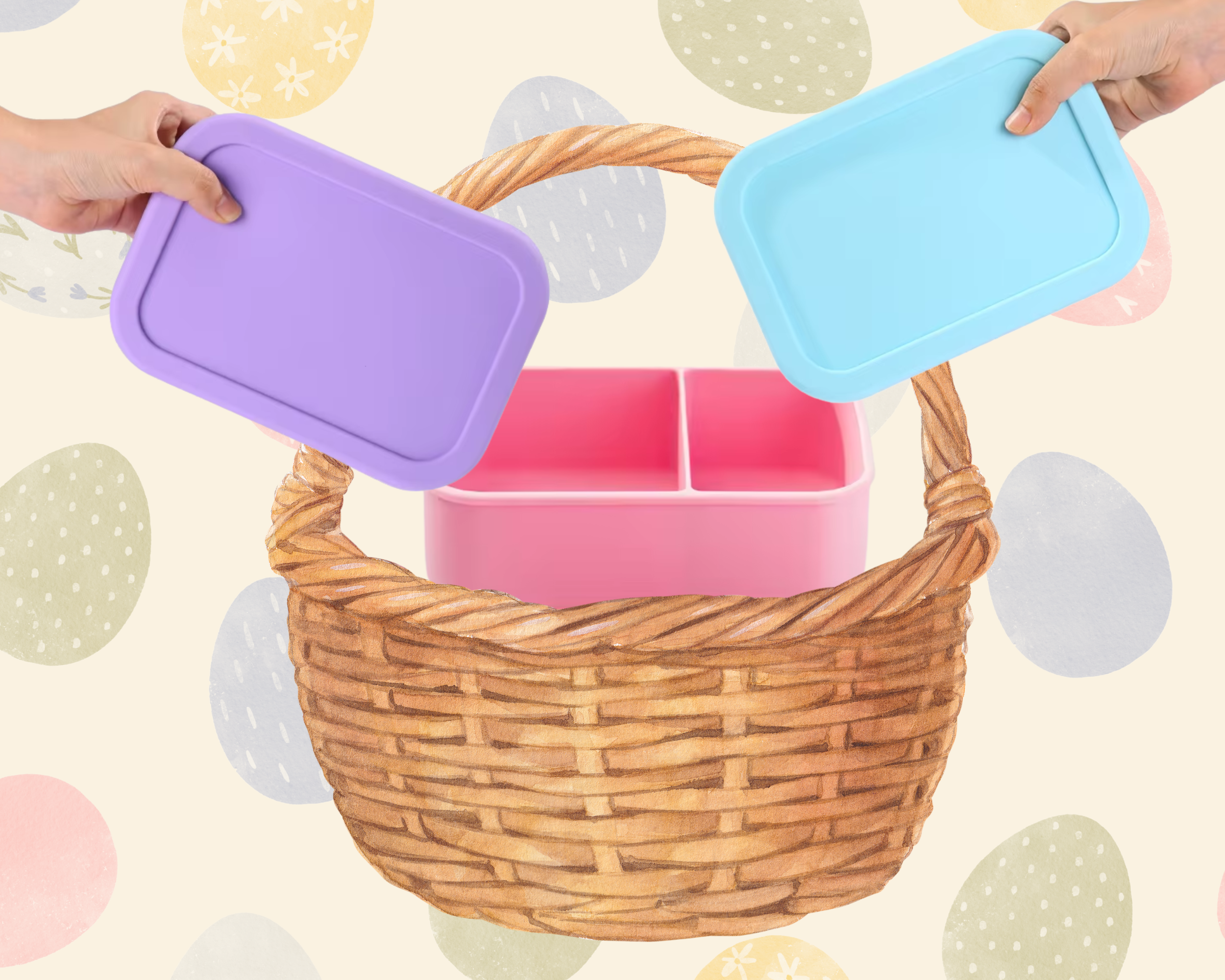 fill Easter baskets with something kids will actually use—colorful, non-toxic containers perfect for snacks, lunches, and everyday adventures.