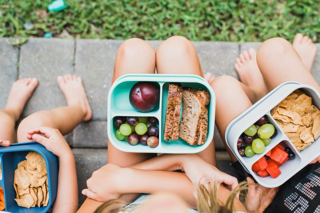 Dreamroo's Bento Boxes are great for snacks on the go