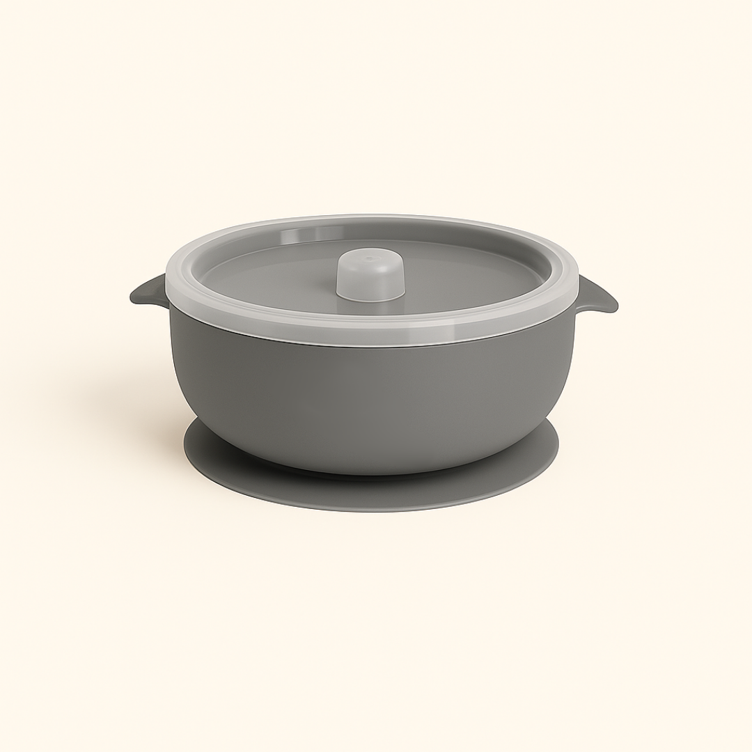 Baby Suction Bowl with Lid