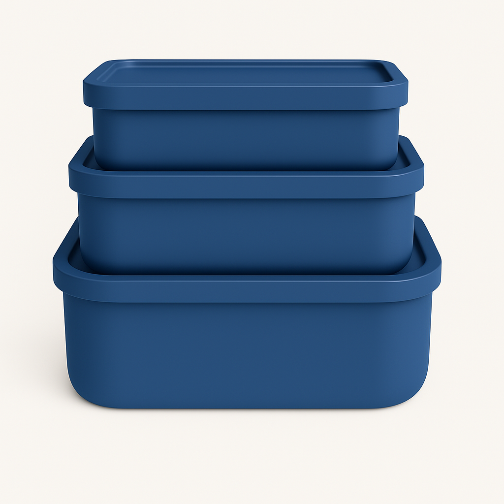 Rectangle Food Storage Trio