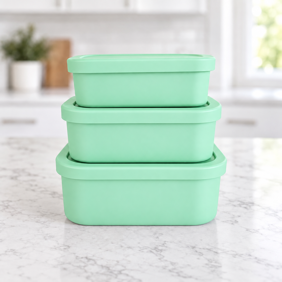 Rectangle Food Storage Trio