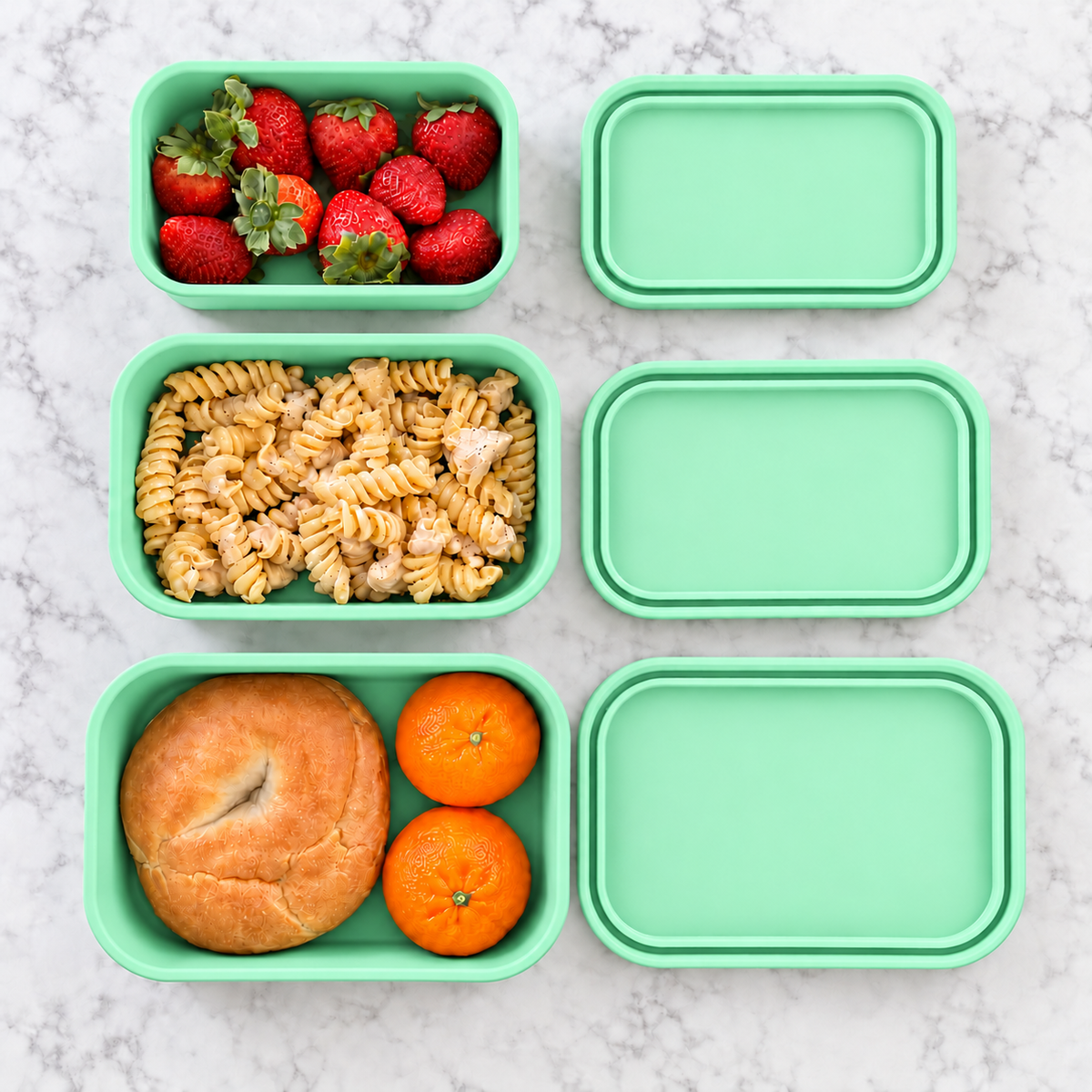 Rectangle Food Storage Trio
