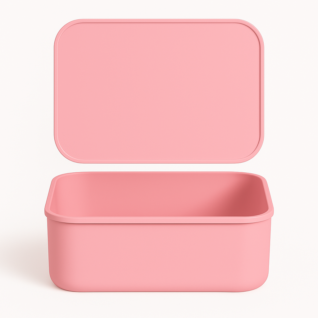 Multicolor Silicone Food Storage Containers – Non-Stick, Stackable, With Lids – Pick Your Size (2-26mL), Mix Or Match