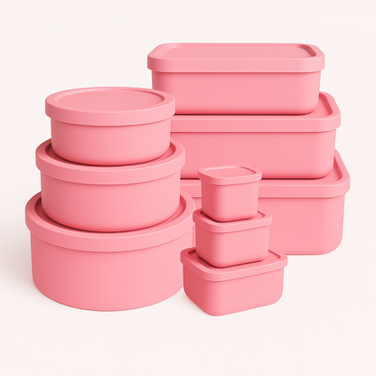 Silicone Food Storage Set