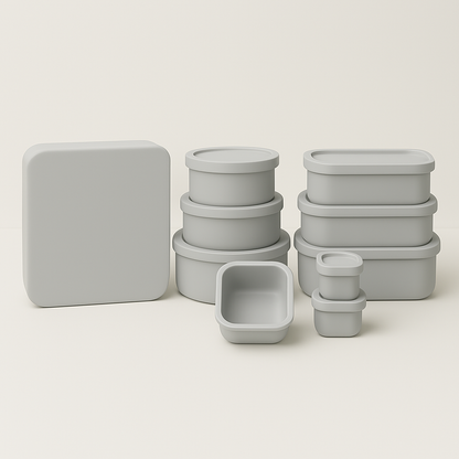 Silicone Food Storage Set