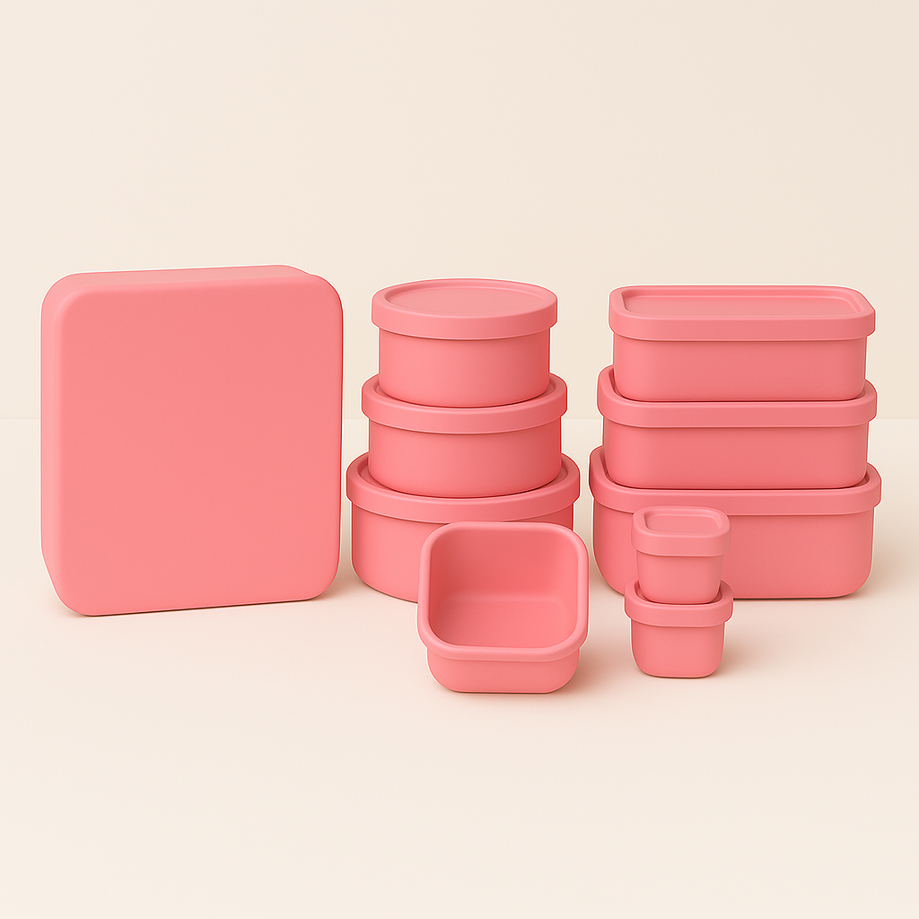Silicone Food Storage Set