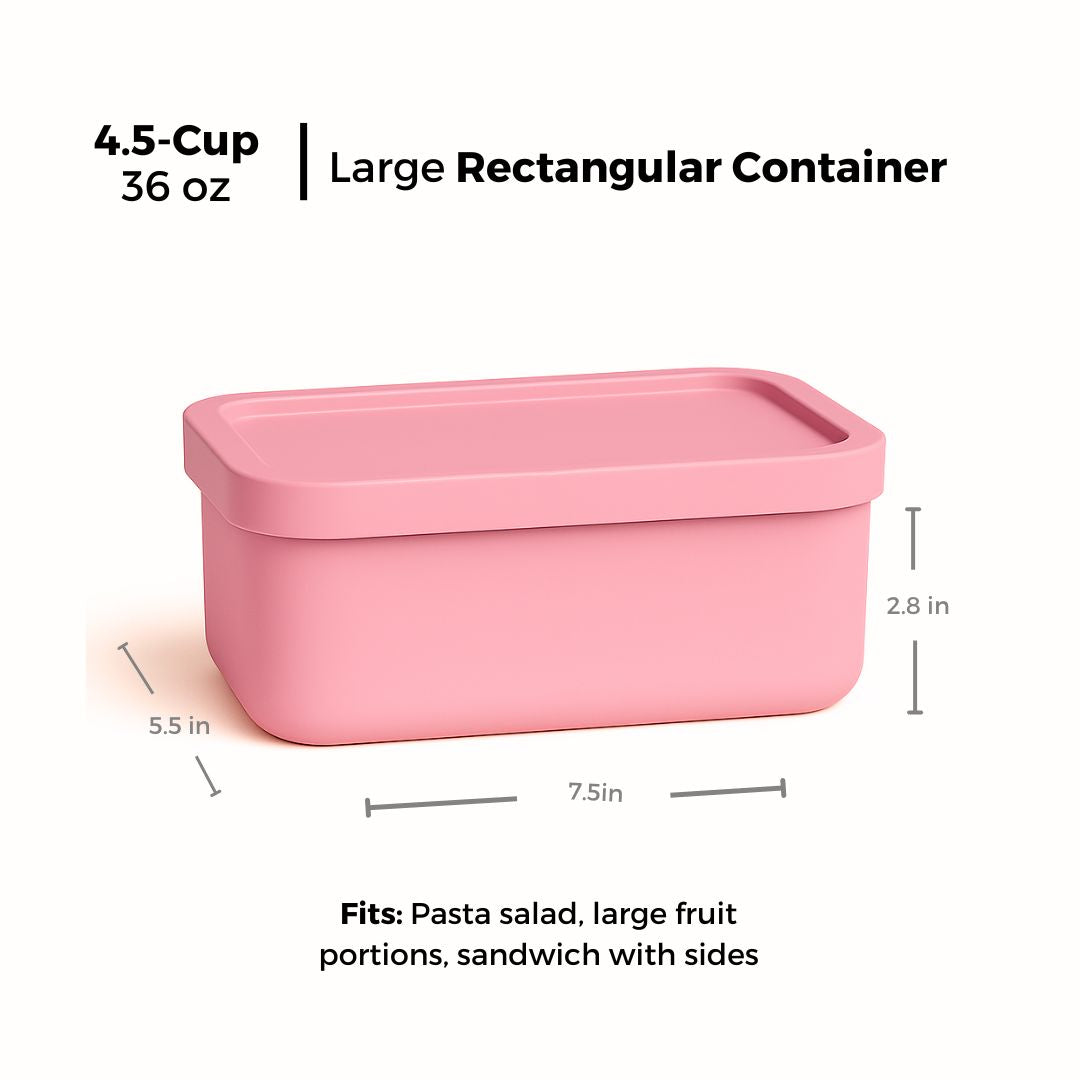 Large Rectangular Container - 36 oz