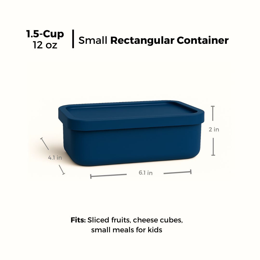 Small Rectangular Container - 12 oz