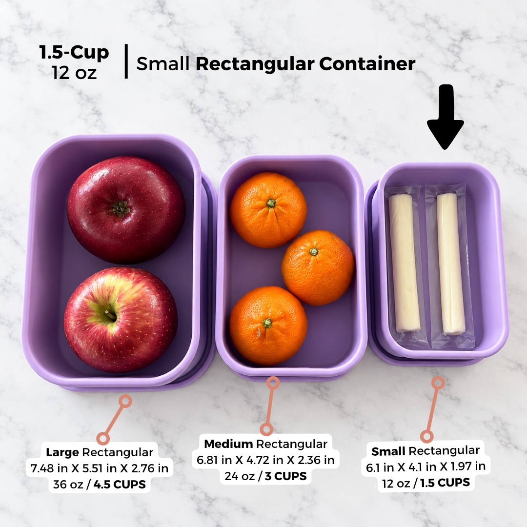 Silicone Storage Containers | Rectangle