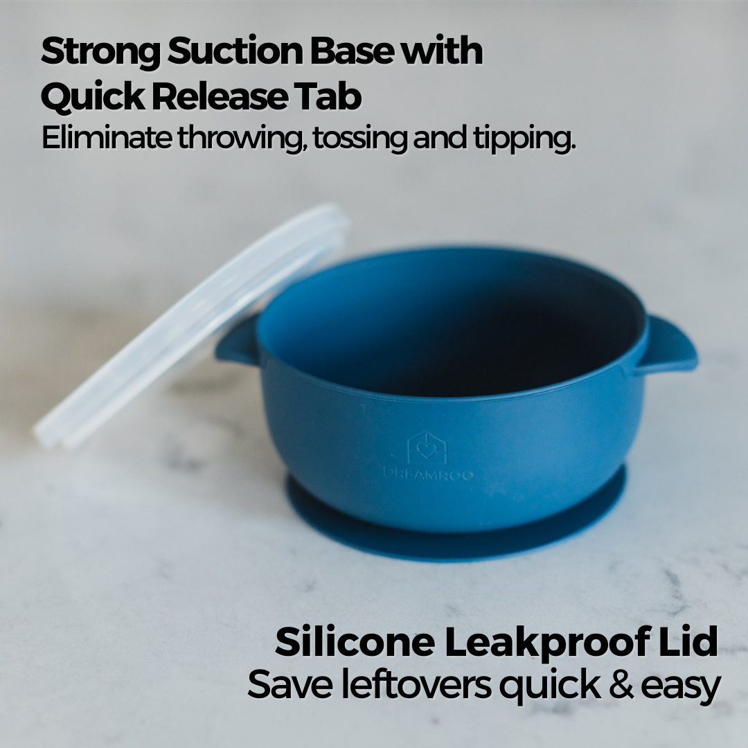Baby Suction Bowl with Lid