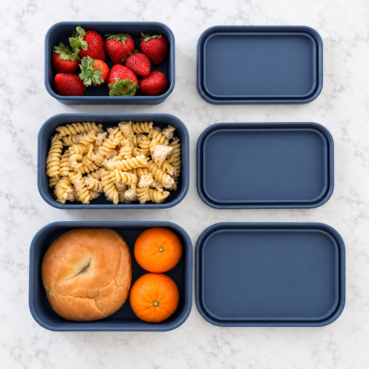Rectangle Food Storage Trio