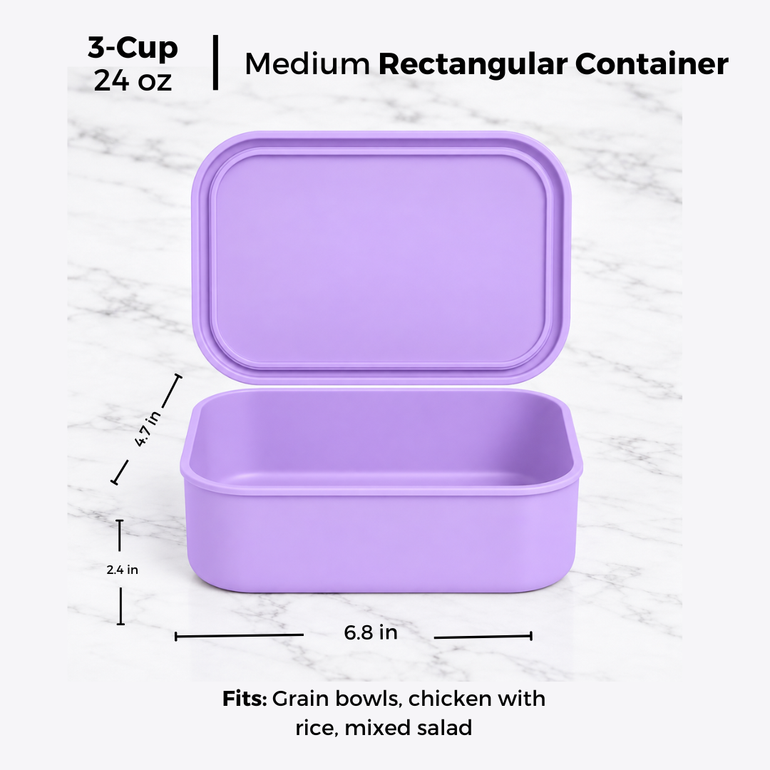 Silicone Storage Containers | Rectangle