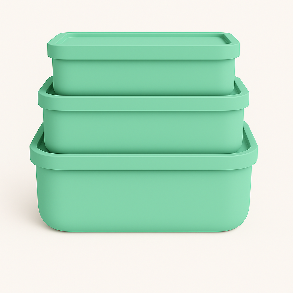Rectangle Food Storage Trio