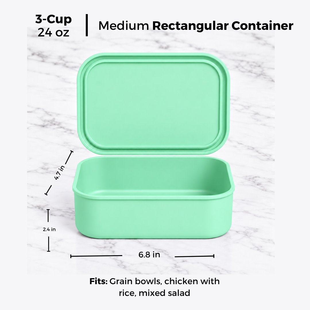 Silicone Storage Containers | Rectangle