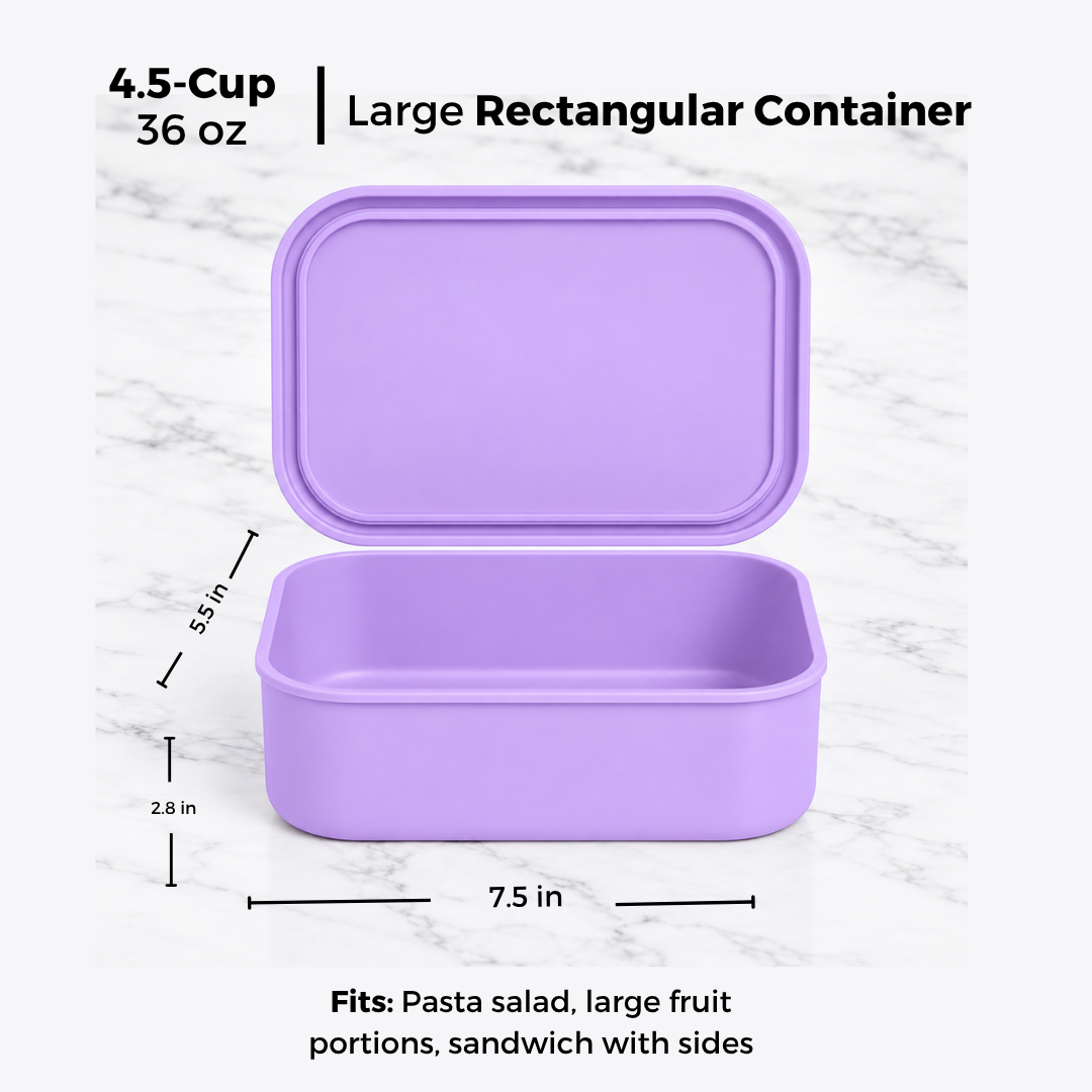 Silicone Storage Containers | Rectangle