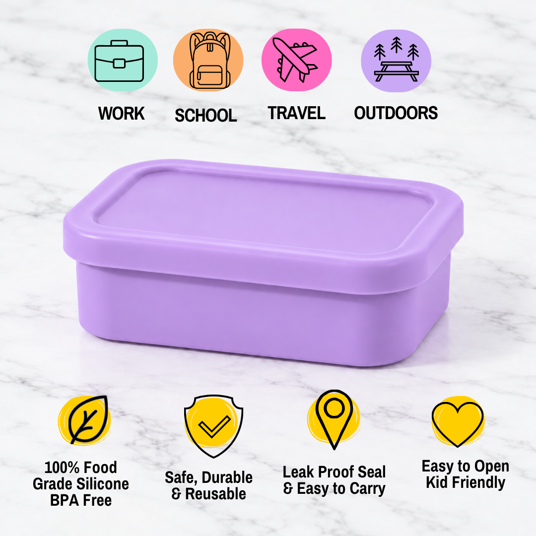 Silicone Storage Containers | Rectangle
