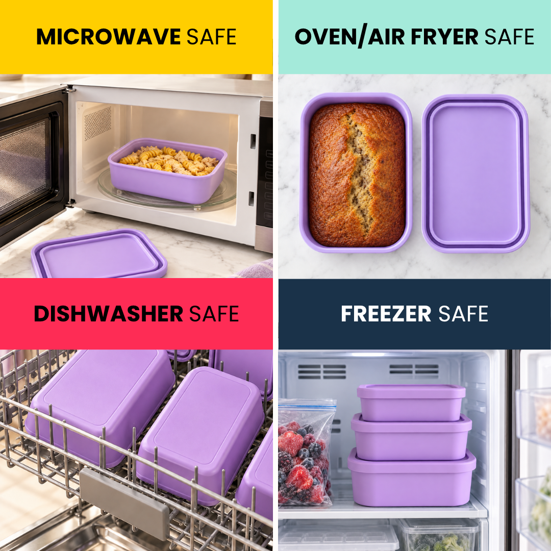 Silicone Storage Containers | Rectangle