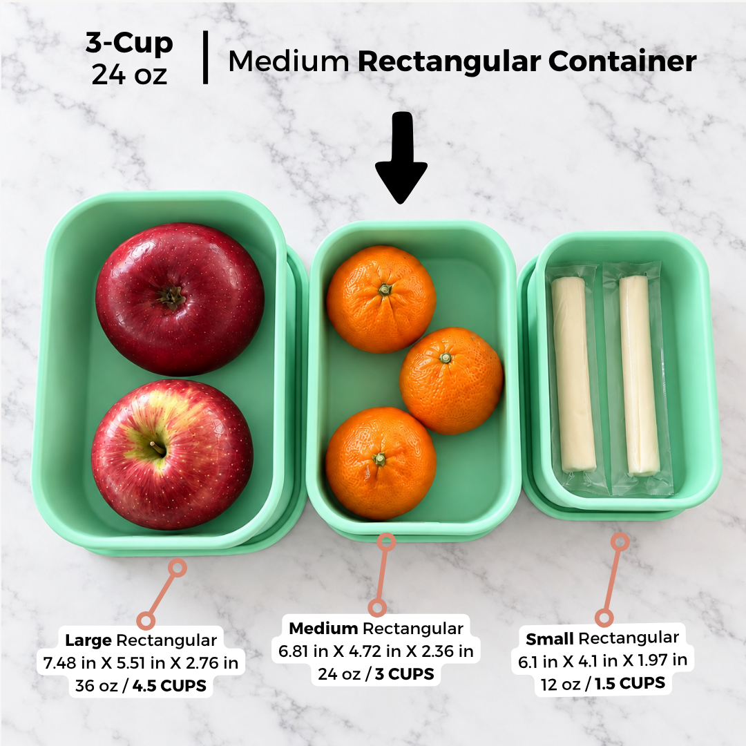 Silicone Storage Containers | Rectangle
