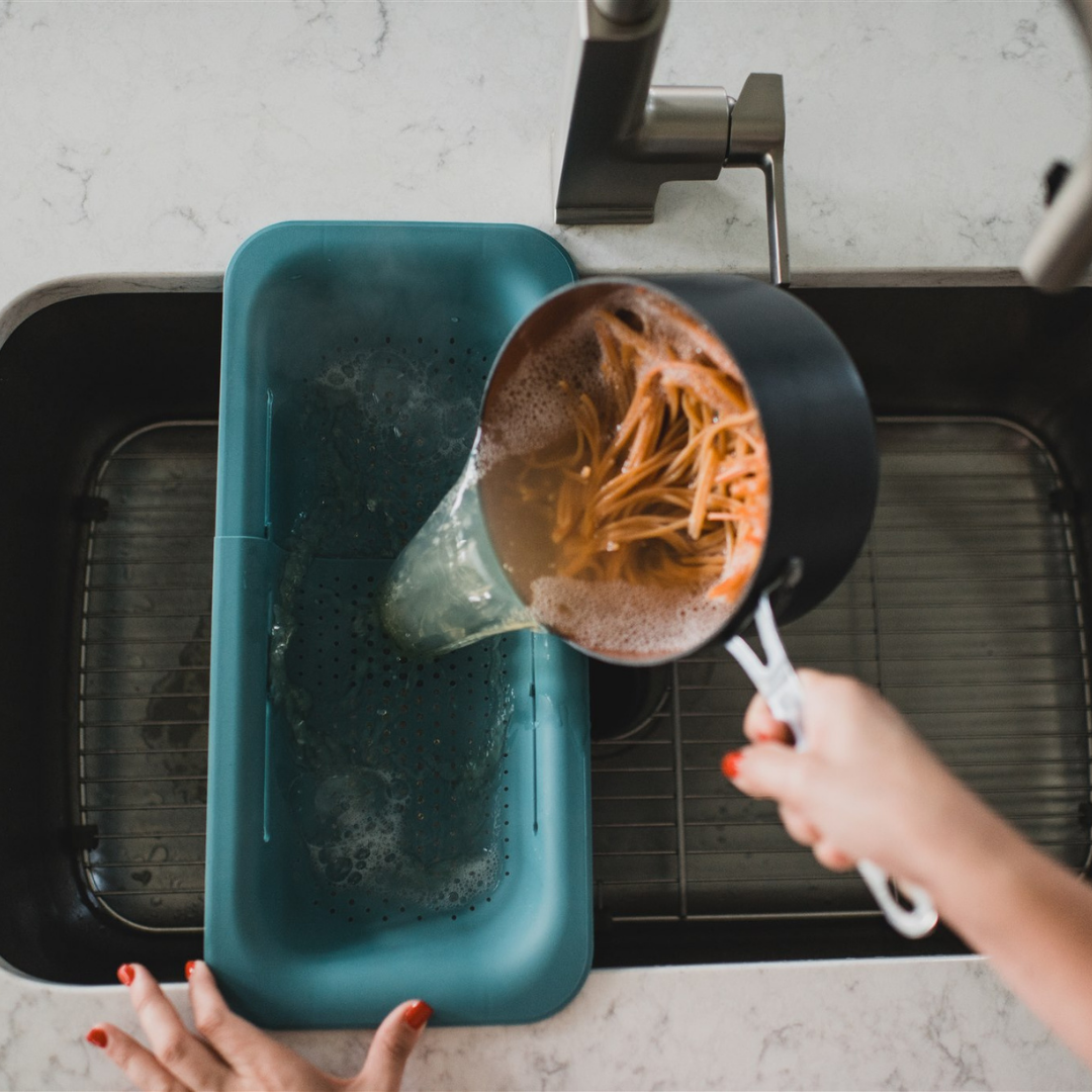 The "Over the Sink" Colander