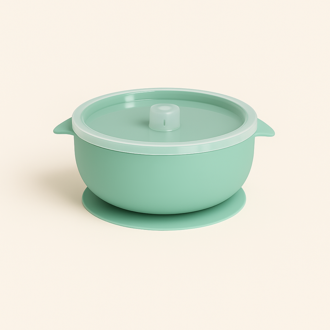 Baby Suction Bowl with Lid