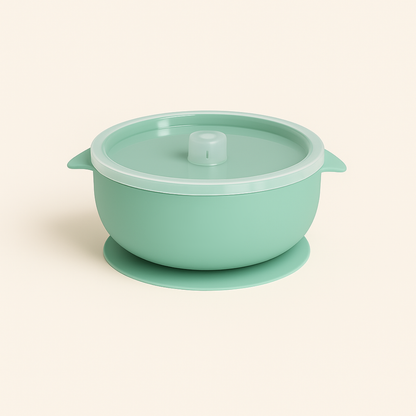 Baby Suction Bowl with Lid