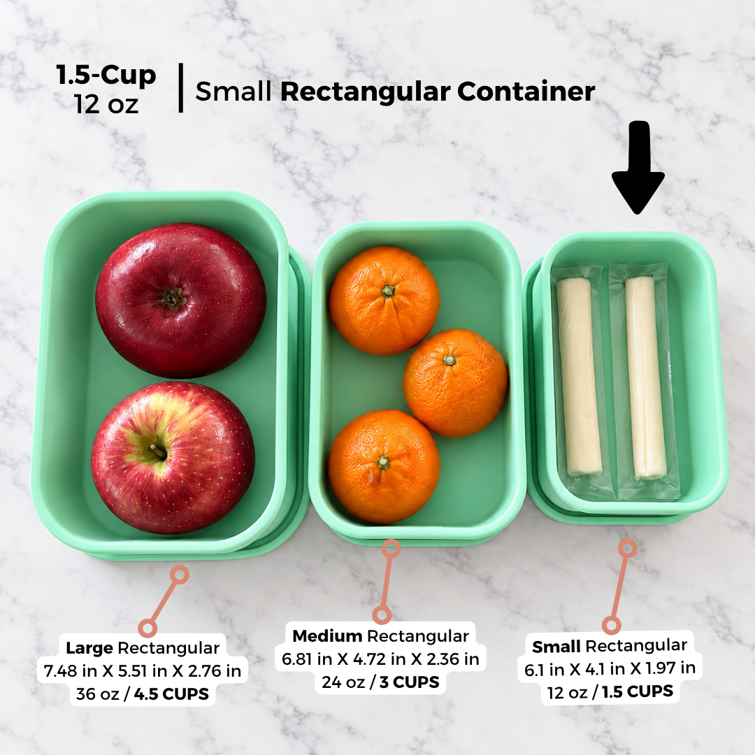 Silicone Storage Containers | Rectangle