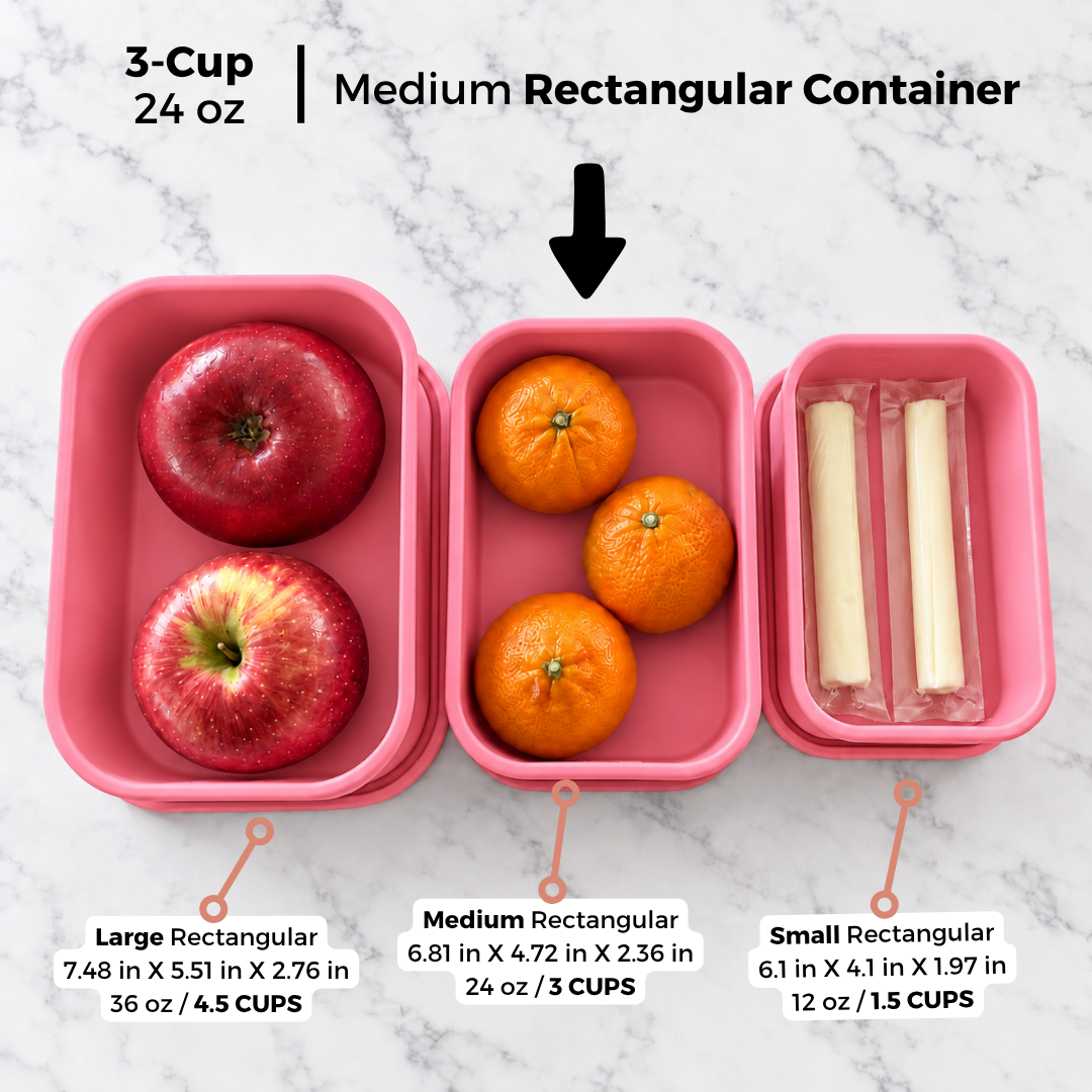 Silicone Storage Containers | Rectangle