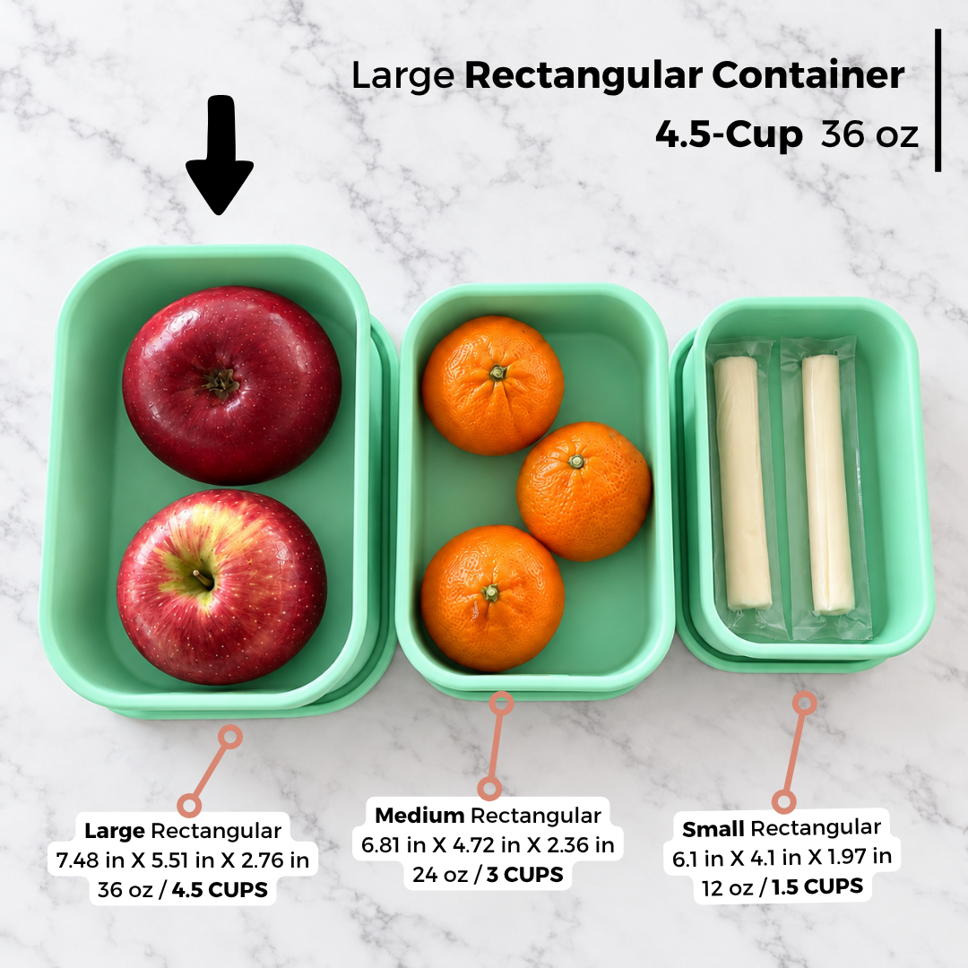 Silicone Storage Containers | Rectangle