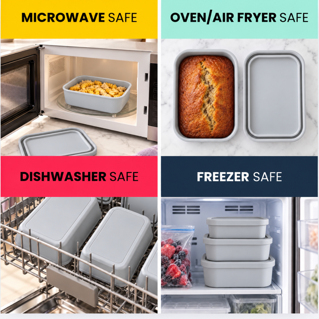 Silicone Storage Containers | Rectangle