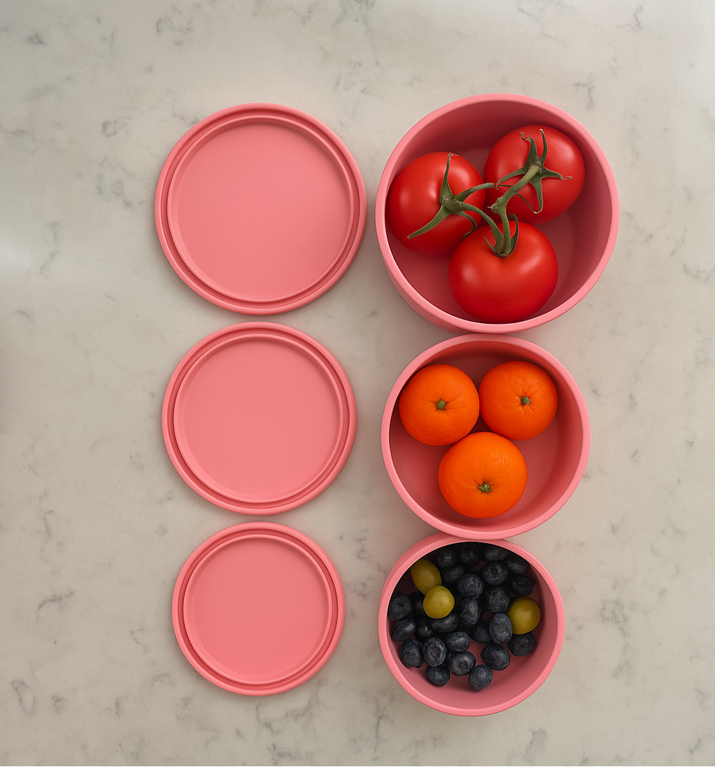 Round Food Storage Trio