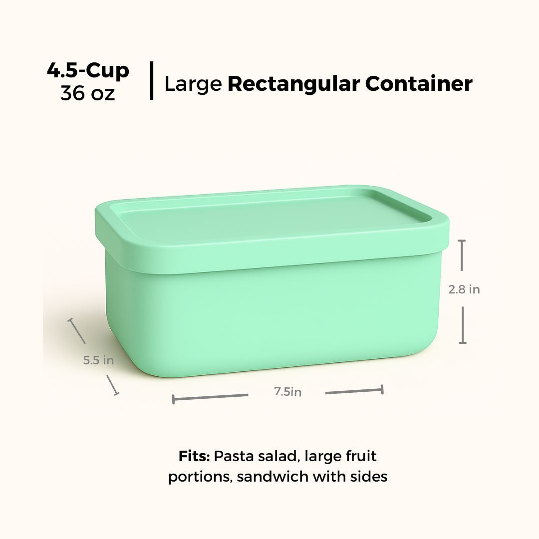 Large Rectangular Container - 36 oz