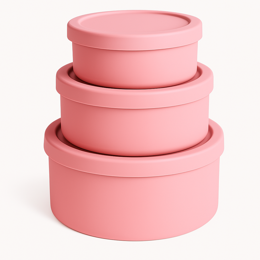 Round Food Storage Trio
