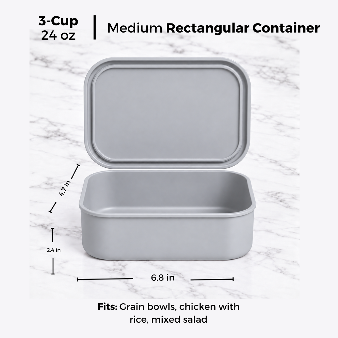 Silicone Storage Containers | Rectangle