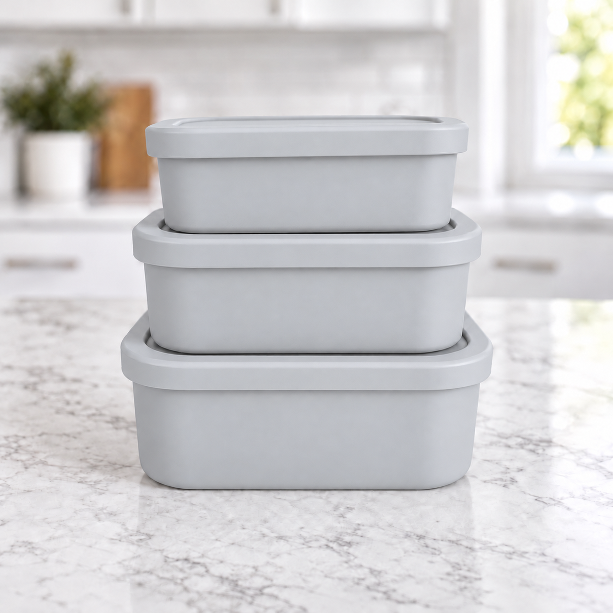 Rectangle Food Storage Trio