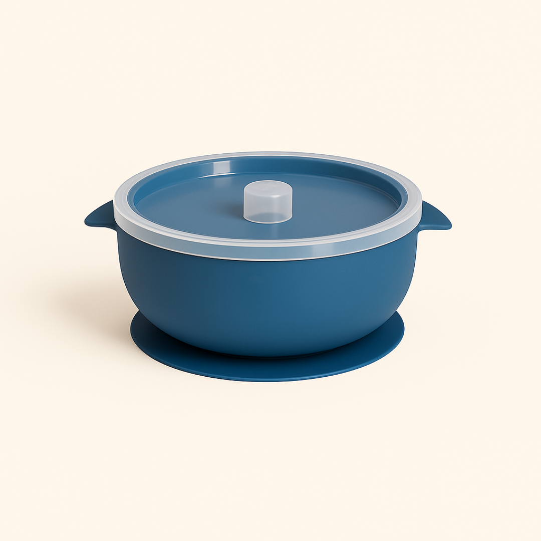 Baby Suction Bowl with Lid
