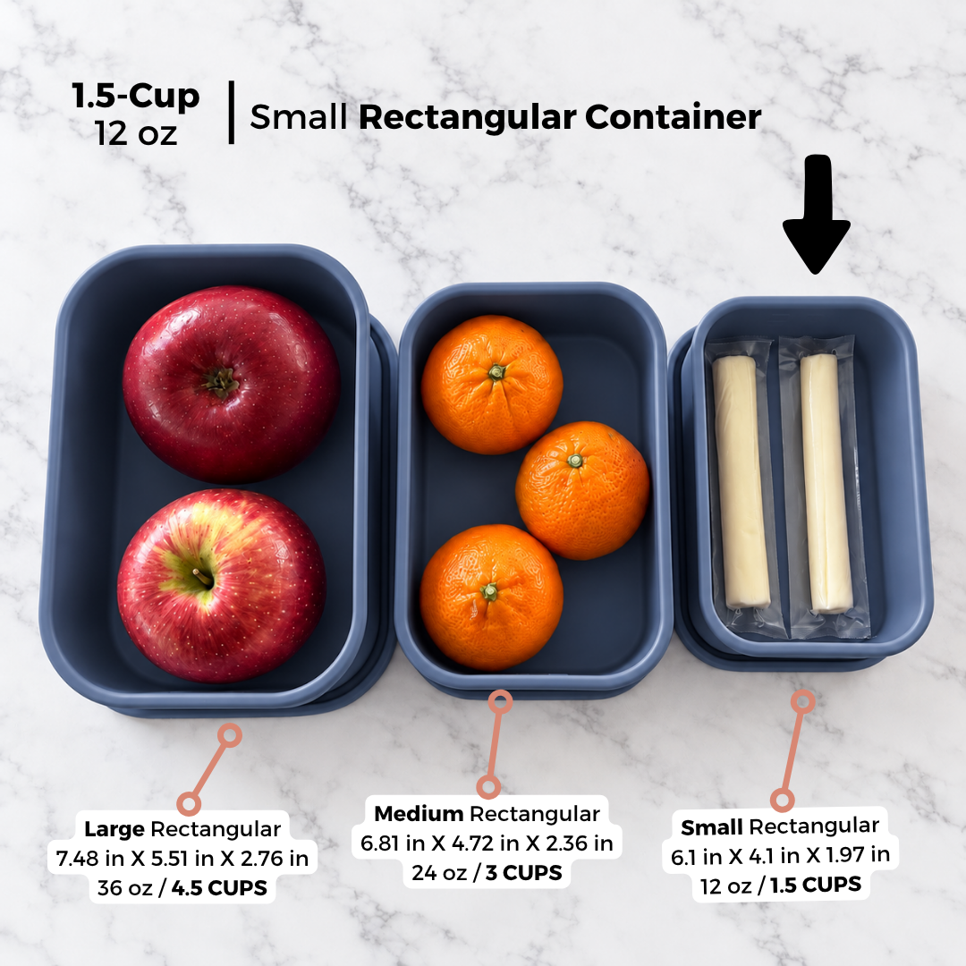 Silicone Storage Containers | Rectangle