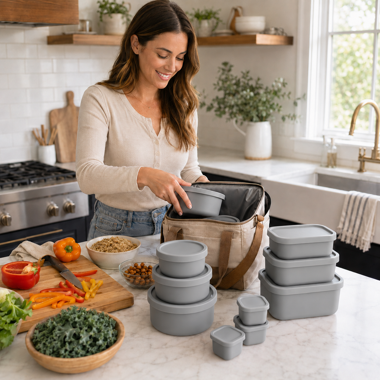 9-Piece Everyday Food Storage Set