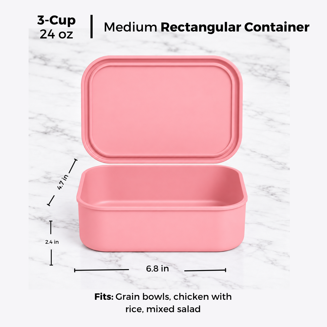 Silicone Storage Containers | Rectangle