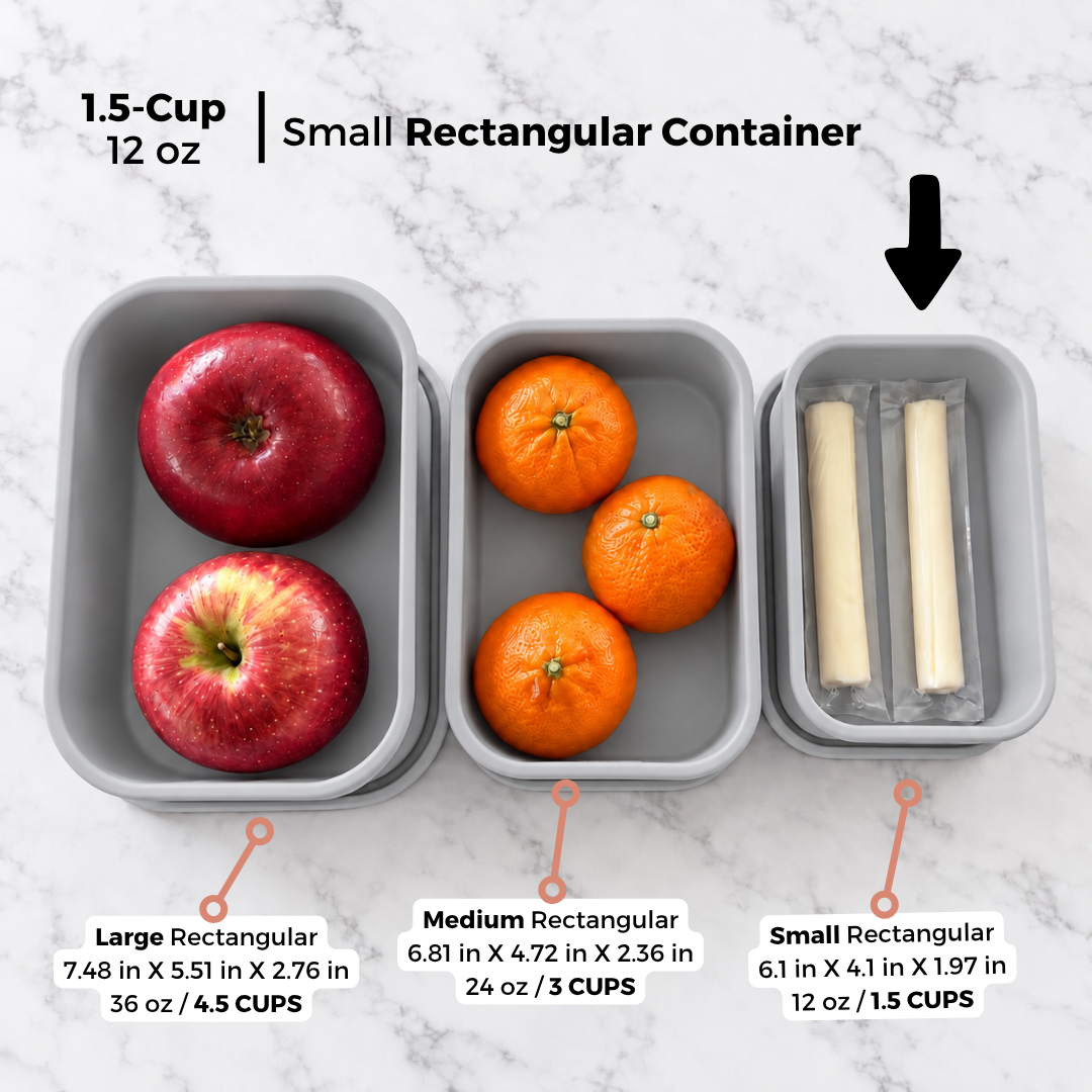 Silicone Storage Containers | Rectangle