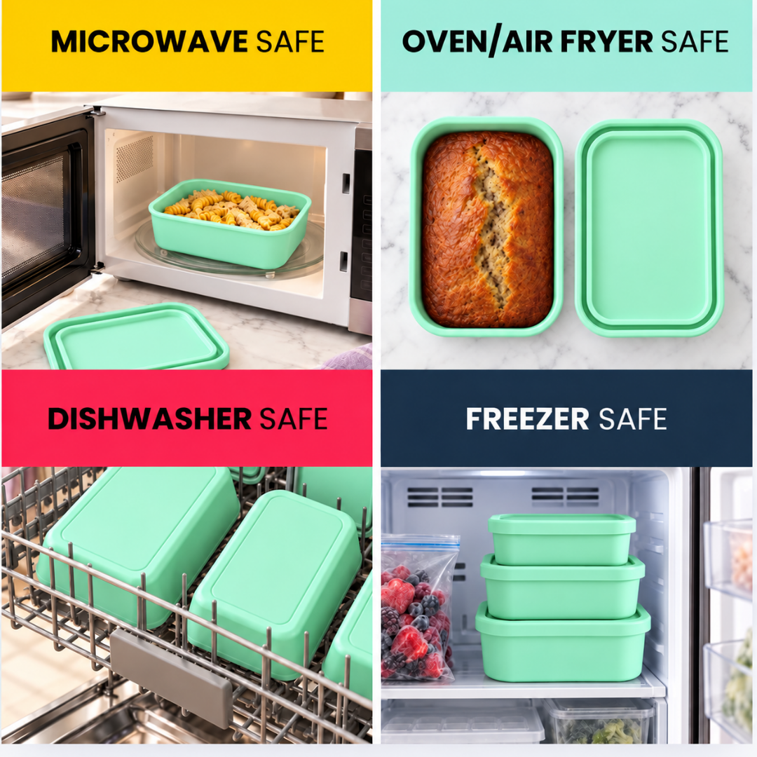 Silicone Storage Containers | Rectangle