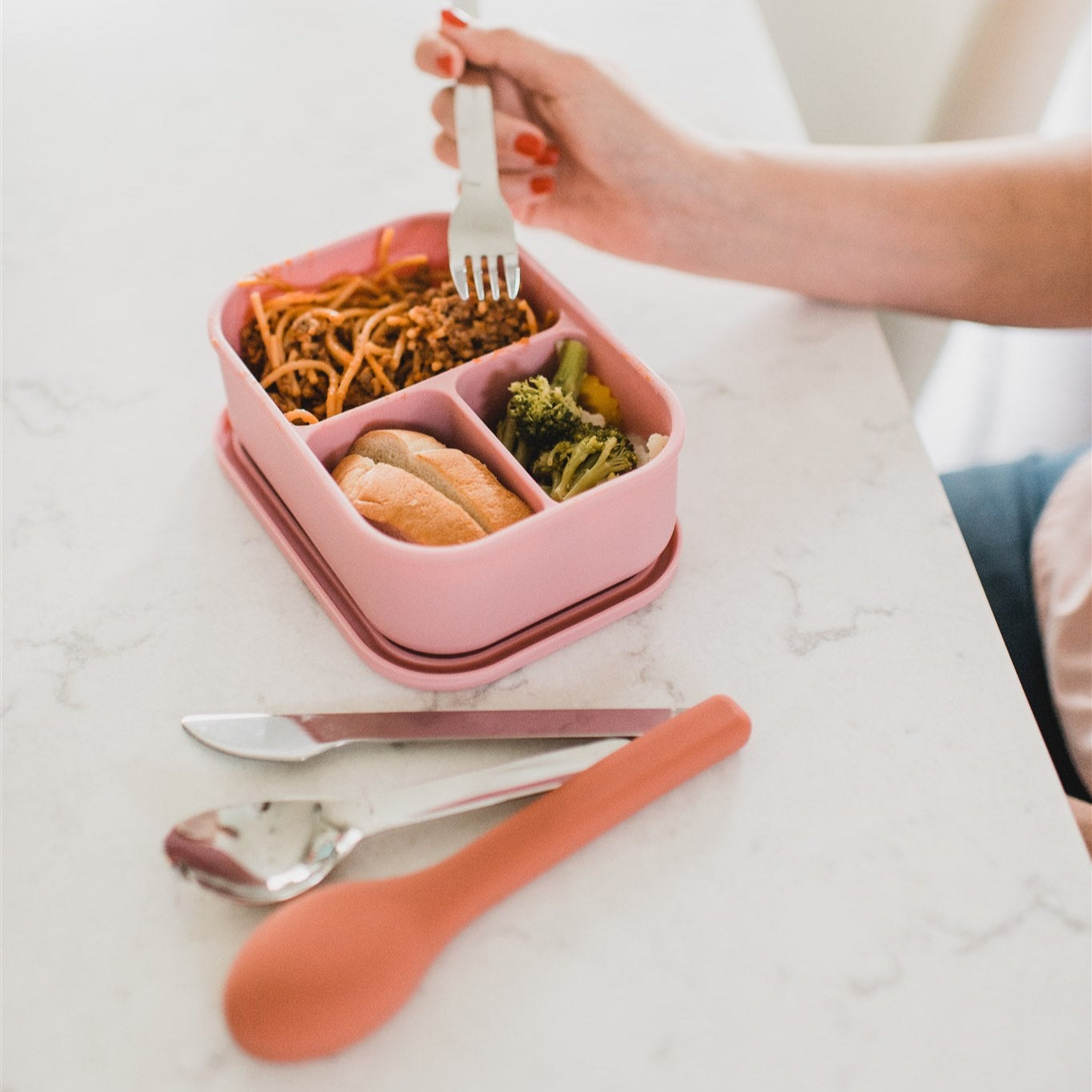 On-The-Go Meal Set | Bento Box & Travel Utensils Success